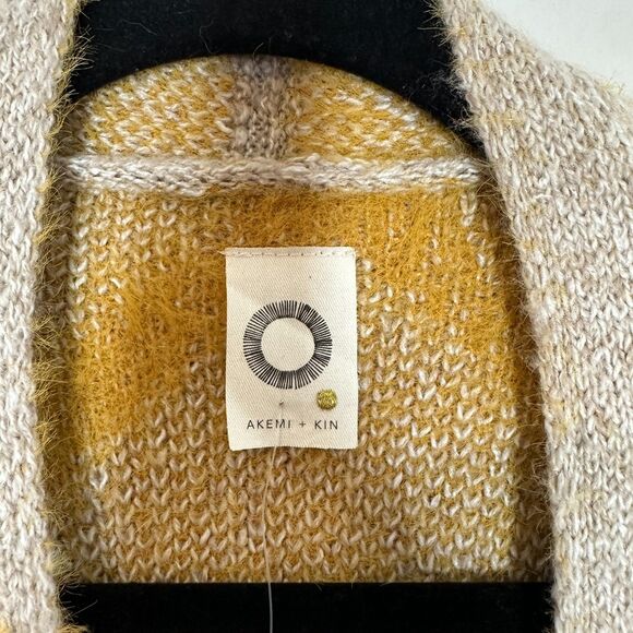 Anthropologie Akemi + Kin Sedona Textured Diamond Kimono Cardigan NWT One Size - Picture 5 of 9